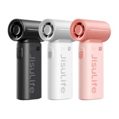 JISULIFE พัดลมพกพา (5000mAh, สีดำ) รุ่น Life9